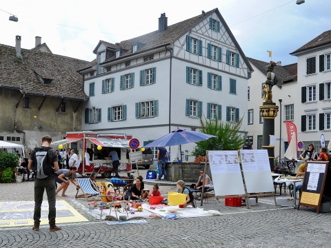 PARK(ing) Day in der Schaffhausener Altstadt